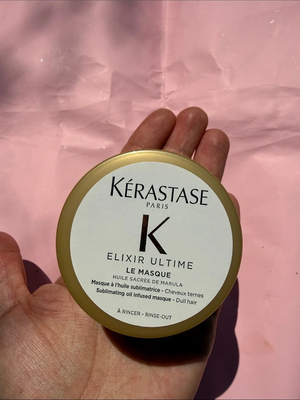 Kérastase Elixir Ultime Hair Mask New 75 ml inported from Spain Luxury Haircare